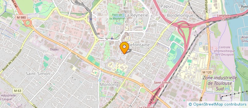 localisation de l'entreprise MONSIEUR ANTHONY NGATI NJILA à TOULOUSE