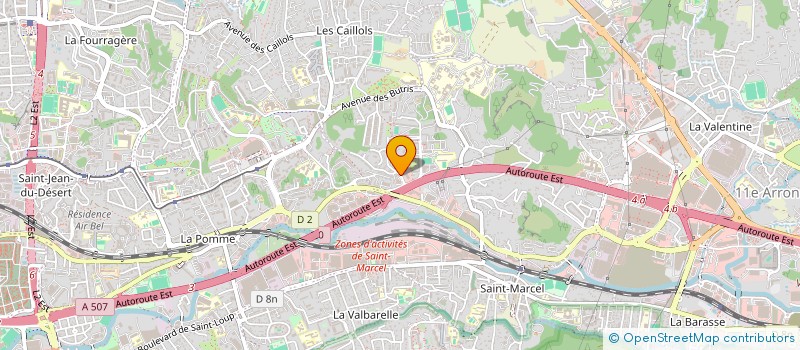 localisation de l'entreprise MONSIEUR ANTHONY NGUYEN  MARSEILLE