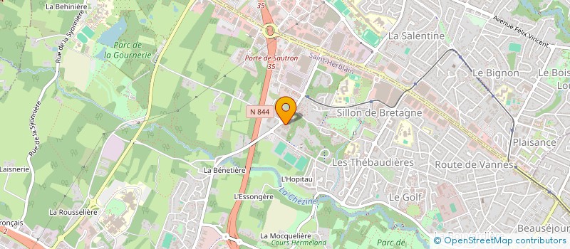 localisation de l'entreprise MONSIEUR ANTHONY NICO  SAINT-HERBLAIN