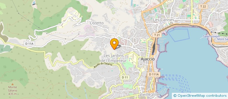 localisation de l'entreprise MONSIEUR ANTHONY NICOLAI  AJACCIO