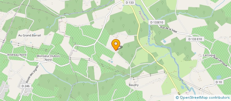 localisation de l'entreprise MONSIEUR ANTHONY NICOLAS GERMAIN  PERISSAC