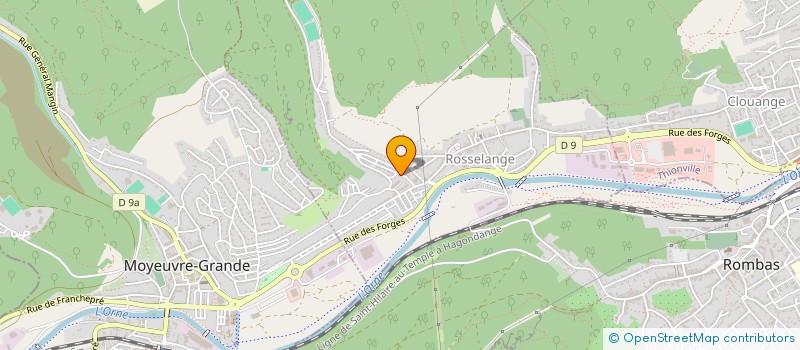 localisation de l'entreprise MONSIEUR ANTHONY NICOLAY  ROSSELANGE