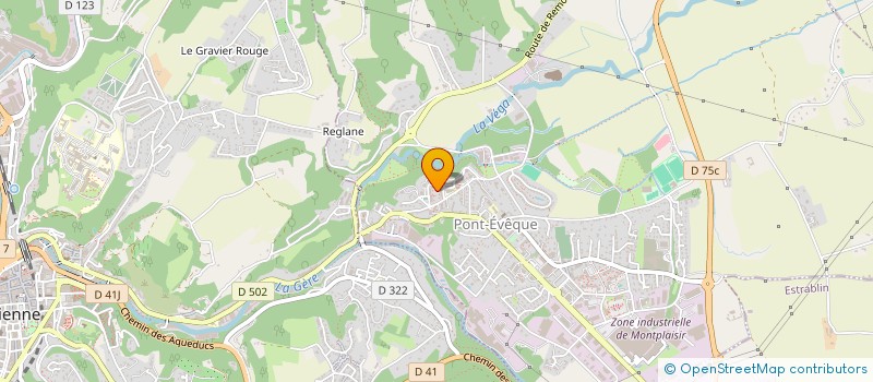 localisation de l'entreprise MONSIEUR ANTHONY NICOLETTI  SAINT-MAURICE-L'EXIL