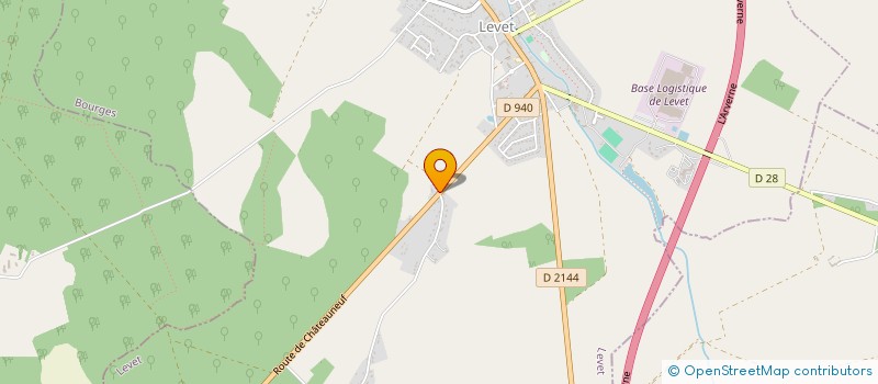 localisation de l'entreprise MONSIEUR ANTHONY NOLLET  LEVET