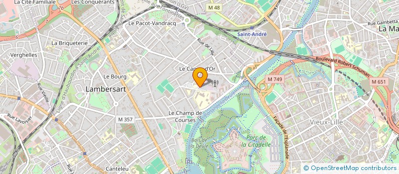 localisation de l'entreprise MONSIEUR ANTHONY NONNEZ à LAMBERSART