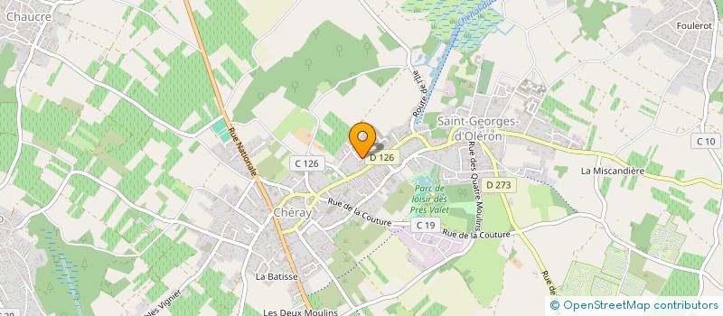 localisation de l'entreprise MONSIEUR ANTHONY NORMANDIN  SAINT-GEORGES-D'OLERON