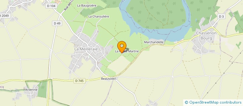 localisation de l'entreprise MONSIEUR ANTHONY NOURISSON  SAINT-MICHEL-LE-CLOUCQ