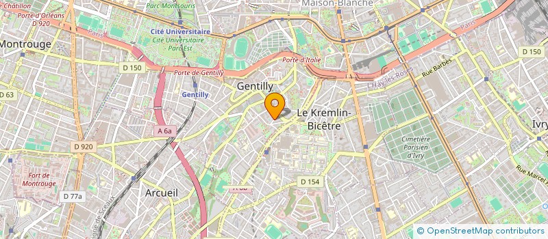 localisation de l'entreprise MONSIEUR ANTHONY OCTIL à GENTILLY