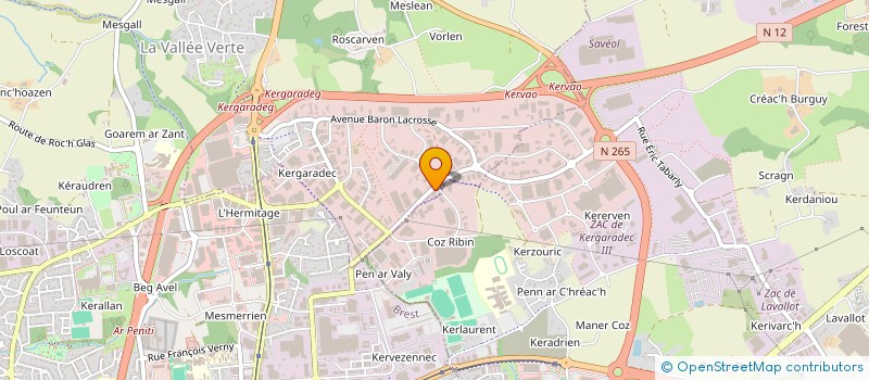 localisation de l'entreprise MONSIEUR ANTHONY OGOR à GOUESNOU