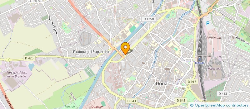 localisation de l'entreprise MONSIEUR ANTHONY OLIVEIRA  DOUAI