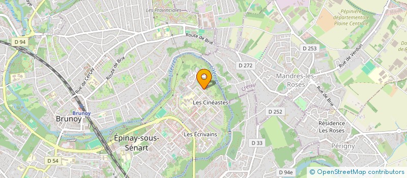 localisation de l'entreprise MONSIEUR ANTHONY OLIVIER PICHY  EPINAY-SOUS-SENART