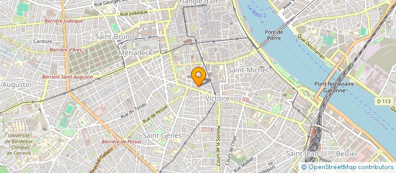 localisation de l'entreprise MONSIEUR ANTHONY OLLIER  BORDEAUX