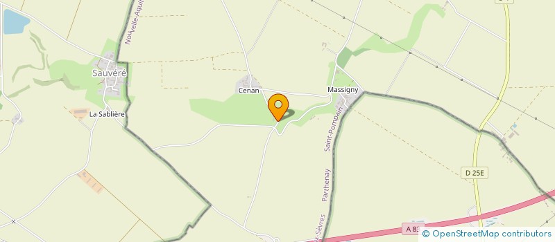 localisation de l'entreprise MONSIEUR ANTHONY OLSZEWSKI  SAINT-POMPAIN