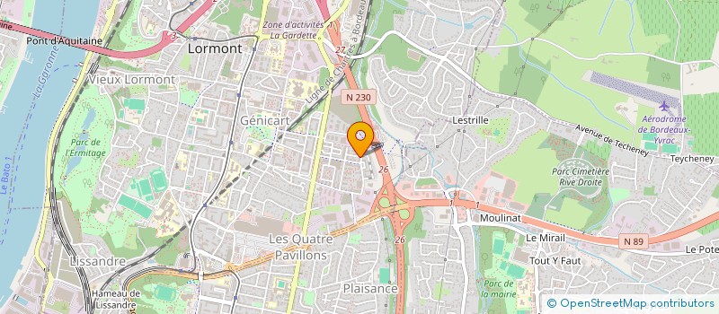 localisation de l'entreprise MONSIEUR ANTHONY ONG  LORMONT