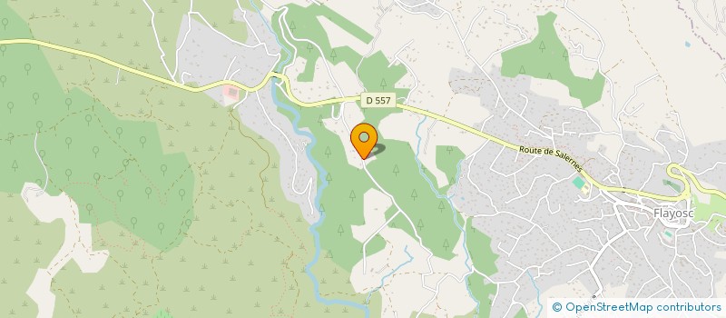 localisation de l'entreprise MONSIEUR ANTHONY ORENGO  FLAYOSC