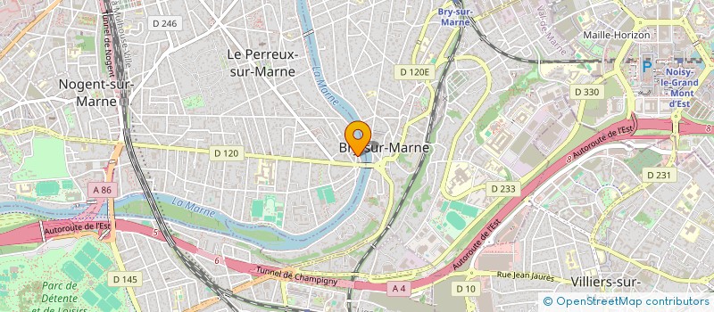 localisation de l'entreprise MONSIEUR ANTHONY OSEI BONSU  LE PERREUX-SUR-MARNE