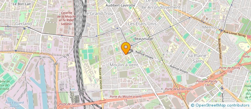 localisation de l'entreprise MONSIEUR ANTHONY OSUNA  VENISSIEUX