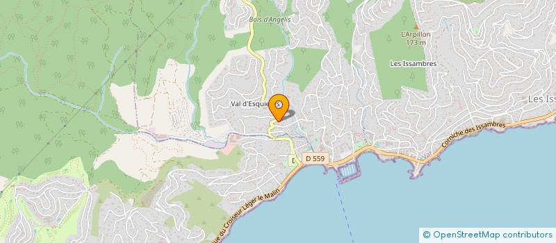 localisation de l'entreprise MONSIEUR ANTHONY OTTAVIANO  ROQUEBRUNE-SUR-ARGENS