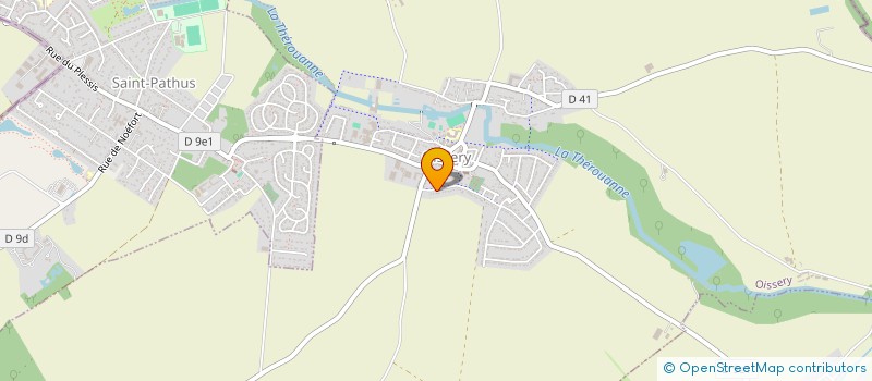 localisation de l'entreprise MONSIEUR ANTHONY PADAY  OISSERY