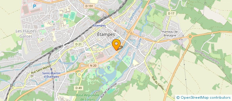 localisation de l'entreprise MONSIEUR ANTHONY PAIVA  ETAMPES