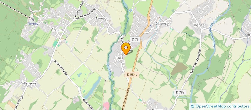 localisation de l'entreprise MONSIEUR ANTHONY PALMIERI  SAINT-GENIS-POUILLY