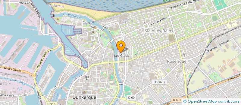 localisation de l'entreprise MONSIEUR ANTHONY PALUSSIERE à DUNKERQUE