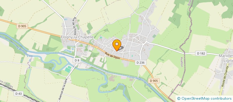 localisation de l'entreprise MONSIEUR ANTHONY PANET  CARISEY