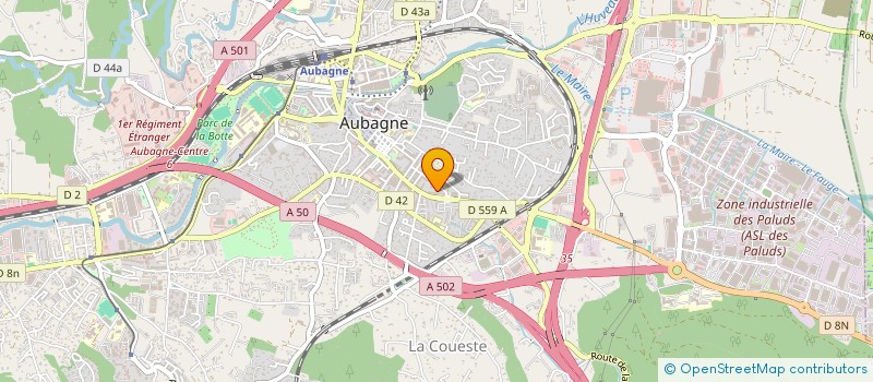 localisation de l'entreprise MONSIEUR ANTHONY PAPASTERIE à AUBAGNE