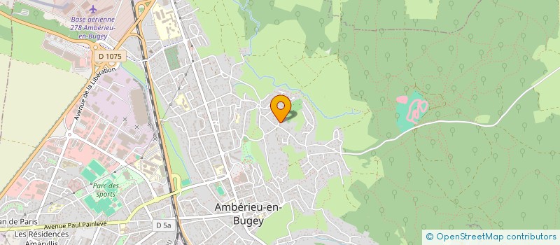 localisation de l'entreprise MONSIEUR ANTHONY PAPILLON  AMBERIEU-EN-BUGEY