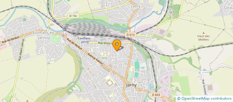 localisation de l'entreprise MONSIEUR ANTHONY PAPPADIA  JARNY