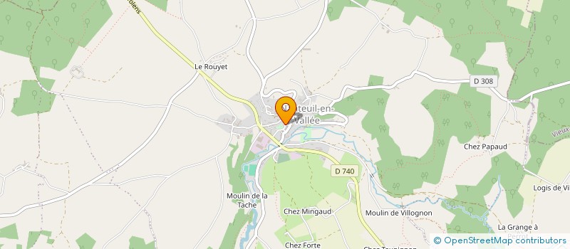 localisation de l'entreprise MONSIEUR ANTHONY PARK  NANTEUIL-EN-VALLEE