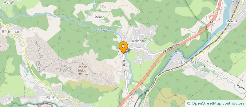 localisation de l'entreprise MONSIEUR ANTHONY PARRA  SAINT-LAURENT-DU-PONT