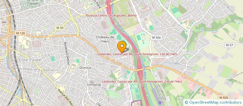 localisation de l'entreprise MONSIEUR ANTHONY PARRIEL  TOULOUSE