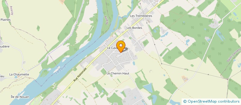 localisation de l'entreprise MONSIEUR ANTHONY PASTEUR  SAINT-LAURENT-NOUAN