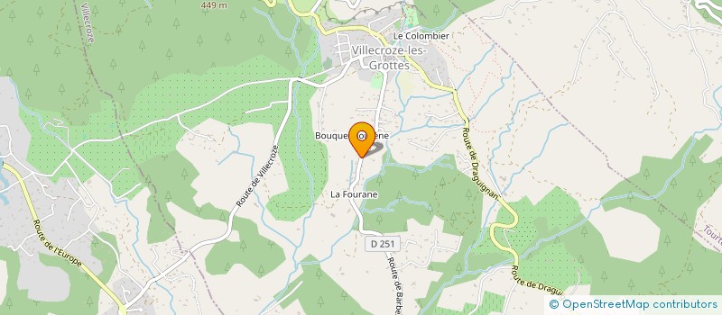 localisation de l'entreprise MONSIEUR ANTHONY PATIN à VILLECROZE