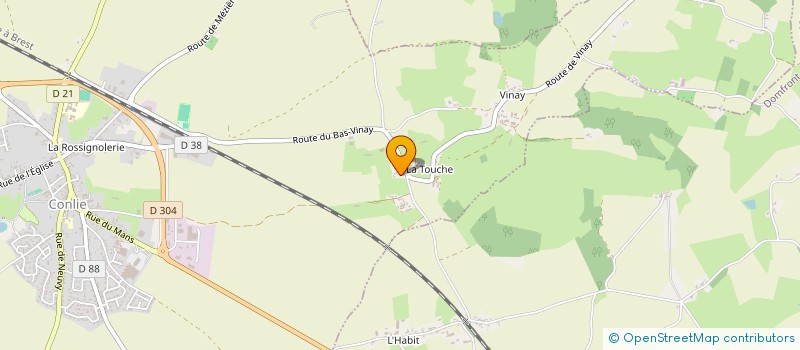 localisation de l'entreprise MONSIEUR ANTHONY PATTIER  CONLIE