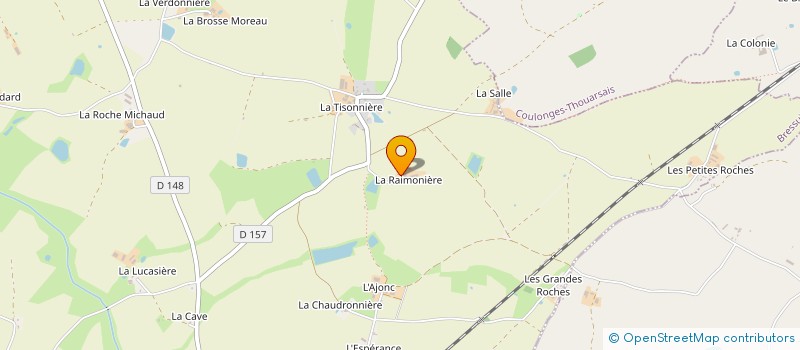 localisation de l'entreprise MONSIEUR ANTHONY PAUMELLE à BRESSUIRE