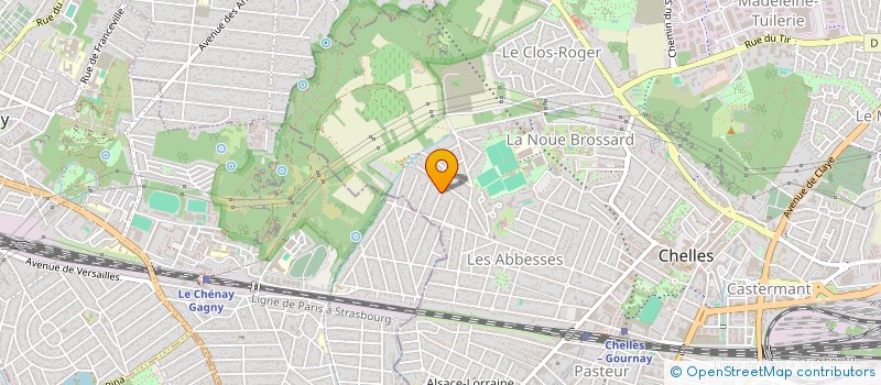 localisation de l'entreprise MONSIEUR ANTHONY PAVLOVIC  CHELLES