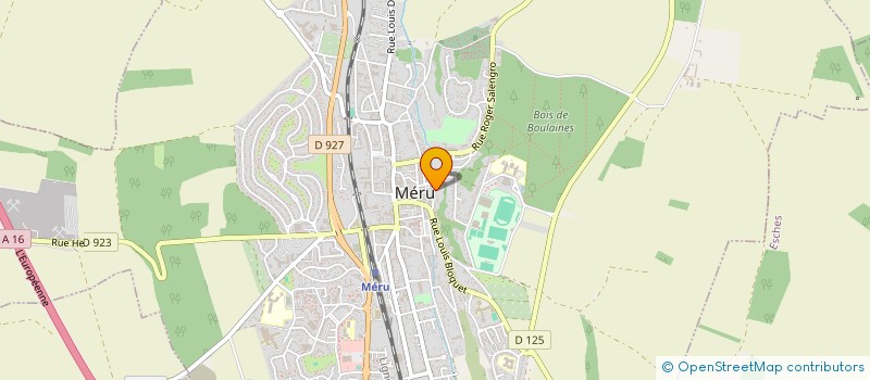 localisation de l'entreprise MONSIEUR ANTHONY PEDRAS  MERU