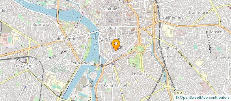 localisation de l'entreprise MONSIEUR ANTHONY PEILLET  TOULOUSE