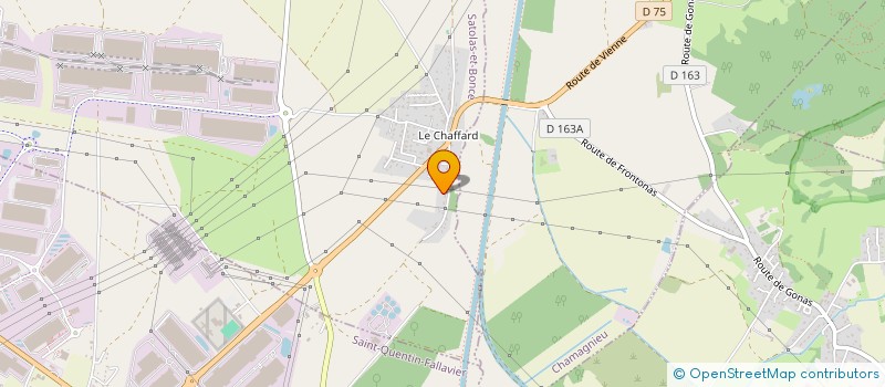 localisation de l'entreprise MONSIEUR ANTHONY PELLEGRINO  SATOLAS-ET-BONCE