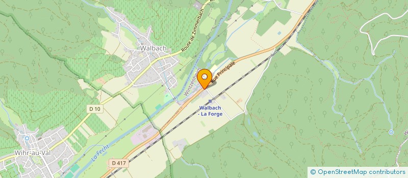 localisation de l'entreprise MONSIEUR ANTHONY PENSERINI  WINTZENHEIM