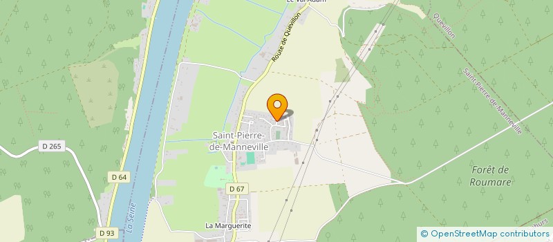 localisation de l'entreprise MONSIEUR ANTHONY PEREIRA  SAINT-PIERRE-DE-MANNEVILLE