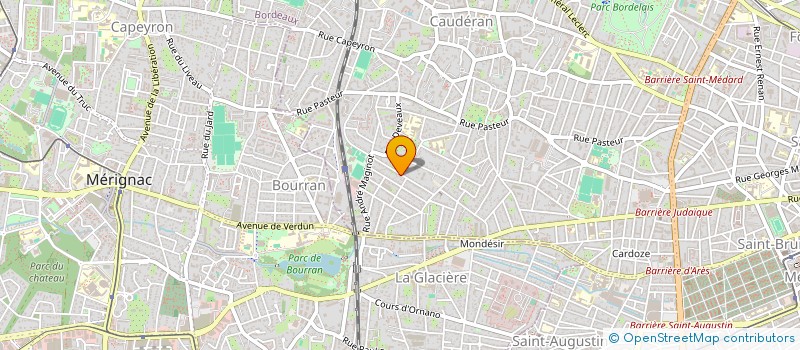 localisation de l'entreprise MONSIEUR ANTHONY PEREZ  BORDEAUX