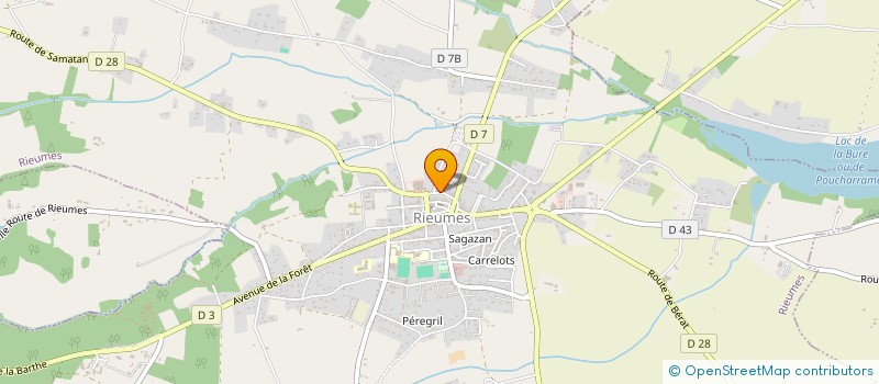 localisation de l'entreprise MONSIEUR ANTHONY PEREZ  POUCHARRAMET