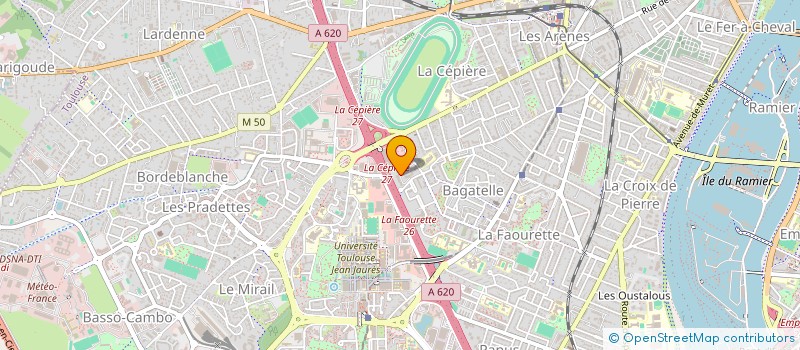 localisation de l'entreprise MONSIEUR ANTHONY PEREZ à TOULOUSE