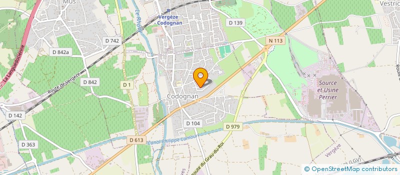 localisation de l'entreprise MONSIEUR ANTHONY PEREZ  CODOGNAN