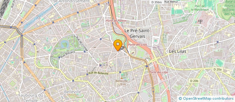 localisation de l'entreprise MONSIEUR ANTHONY PEREZ  PARIS