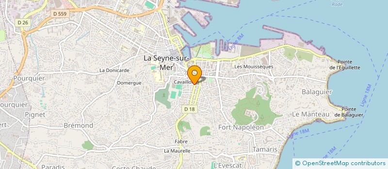 localisation de l'entreprise MONSIEUR ANTHONY PERRA  LA SEYNE-SUR-MER