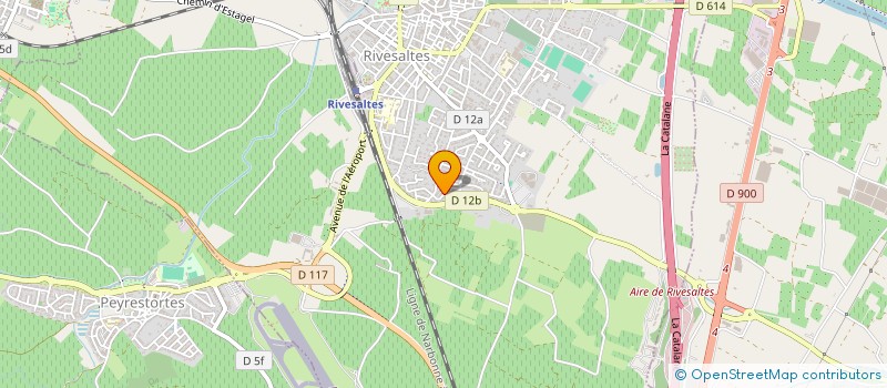 localisation de l'entreprise MONSIEUR ANTHONY PERRES  RIVESALTES